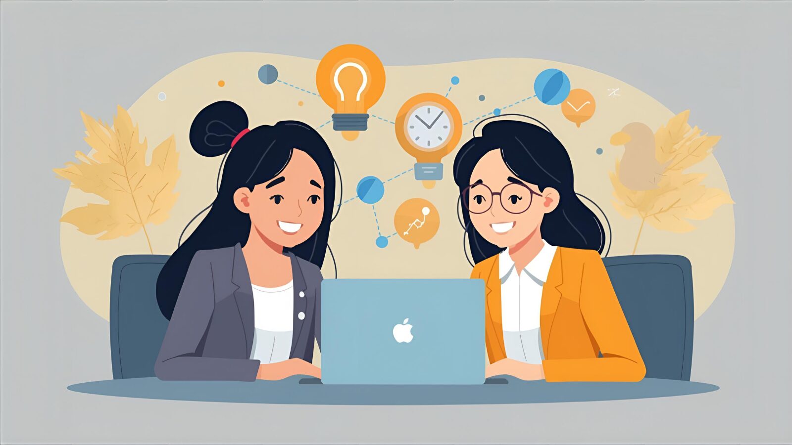 Leaders collaborating within a connected business ecosystem.